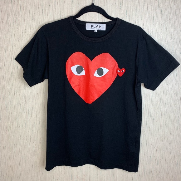 Comme des Garcons Other - Comme Des Garcons PLAY Logo Tee